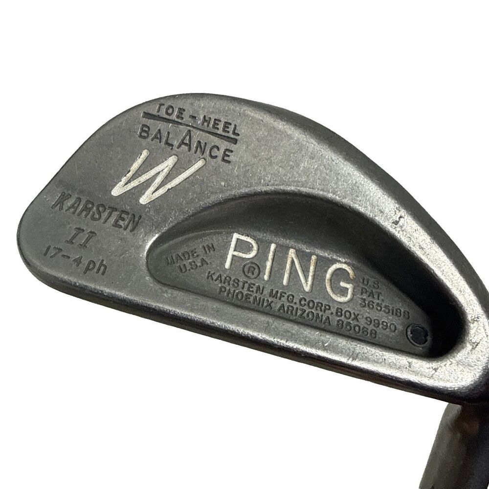 PING Gold Karsten Black Dot Right Handed Pitching Wedge Steel Standard